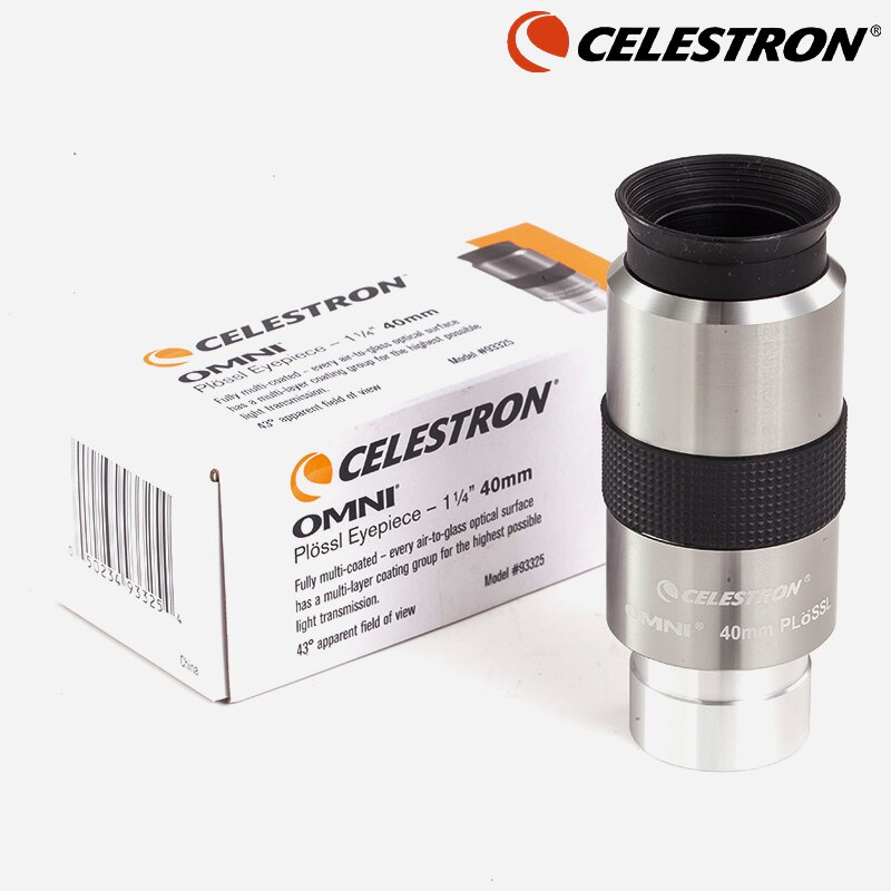 Celestron Omni 40Mm Oculair 1.25 Inch Oculair Pak Voor Astronomische Telestron Oculair Niet Monoculaire 31.7Mm