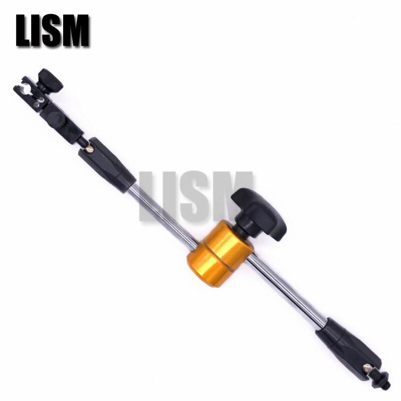 Dial indicator bracket universal Fine-tuning Magnetic base Table seat Dial indicator Table sitting Support rod Bracket rod: 3