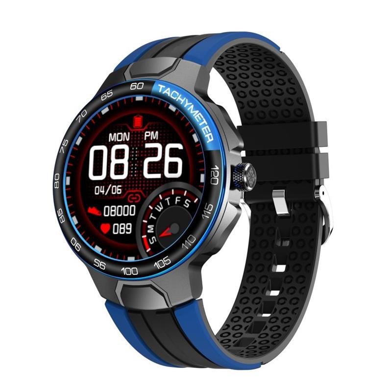 E15 Smart Watch IP68 braccialetto impermeabile monitoraggio della frequenza cardiaca e della pressione sanguigna sport Smart Watch orologio sportivo universale: blue