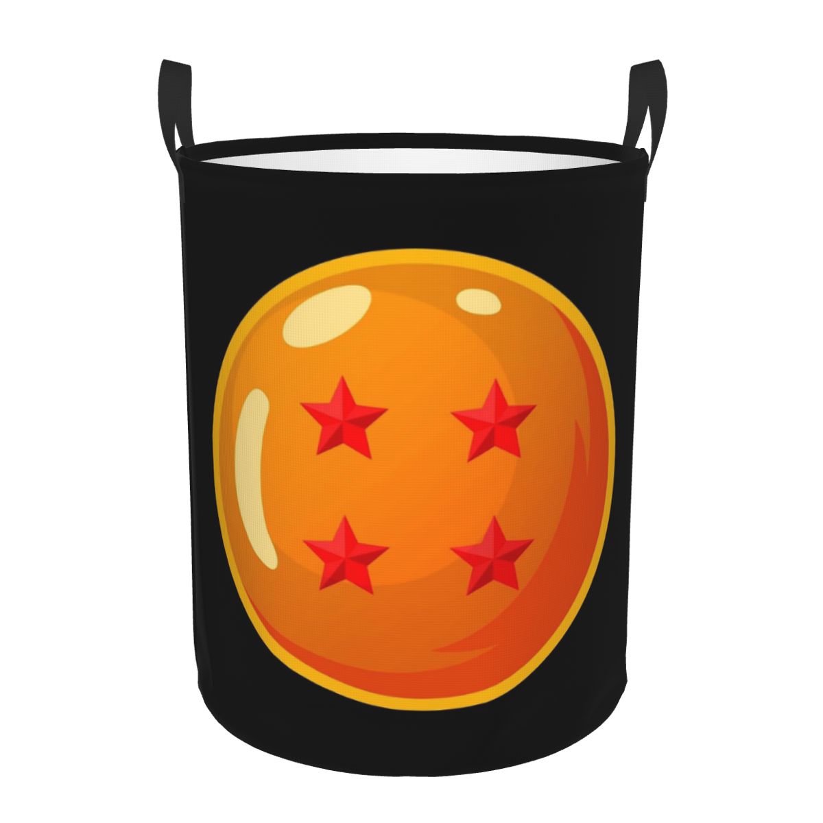 DBZ Logo Opvouwbare wasmanden Vuile kleren Home Organizer Grote waterdichte mand voor thuis Kinderen: XXL / Light Grey