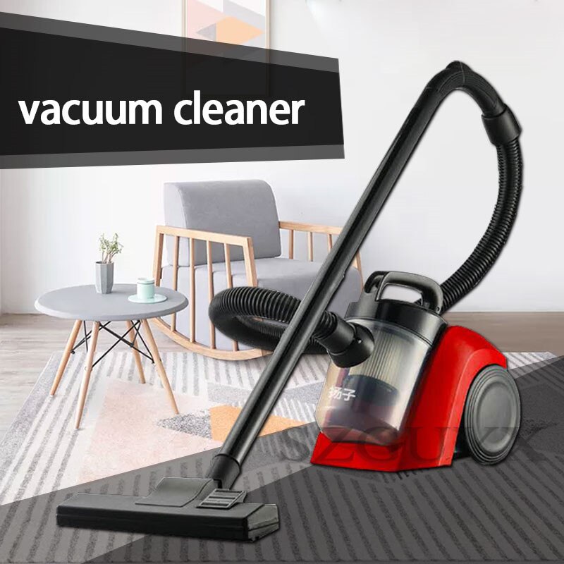 Household large suction vacuum cleaner Handheld horizontal high power vacuum cleaner Small dry dust removal mites