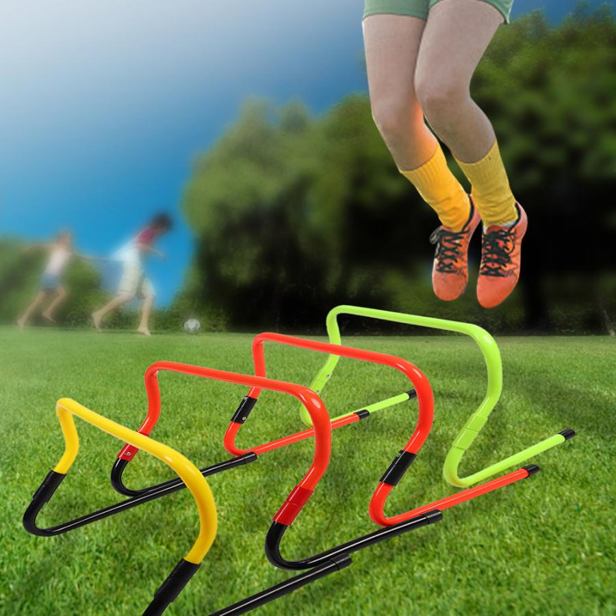 Soccer Training Agility Ladder Hurdle Height Adjustable 15/30cm Football Soccer Speed Agility Hurdle Soccer Training Equipment