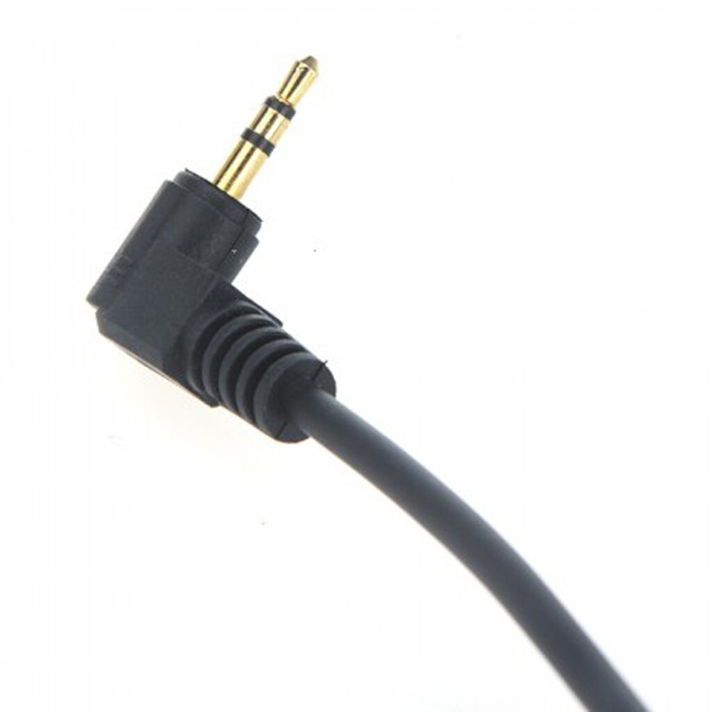Cable disparador de cámara para Nikon D3X D4 D3 D700 D800 D800E D300S D300 D200 2,5mm, Palstic chapado en oro