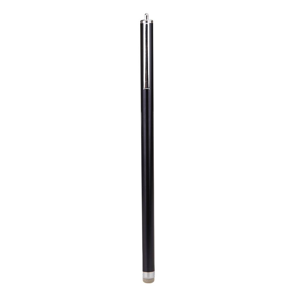 1 pièces universel métal Mini stylet tactile capacitif pour téléphone tablette ordinateur portable/appareils à écran tactile capacitif: Black