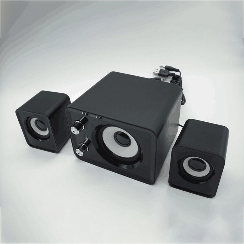 PC Speakers Stereo Geluid Multimedia USB Powered Voor Laptop En Computer