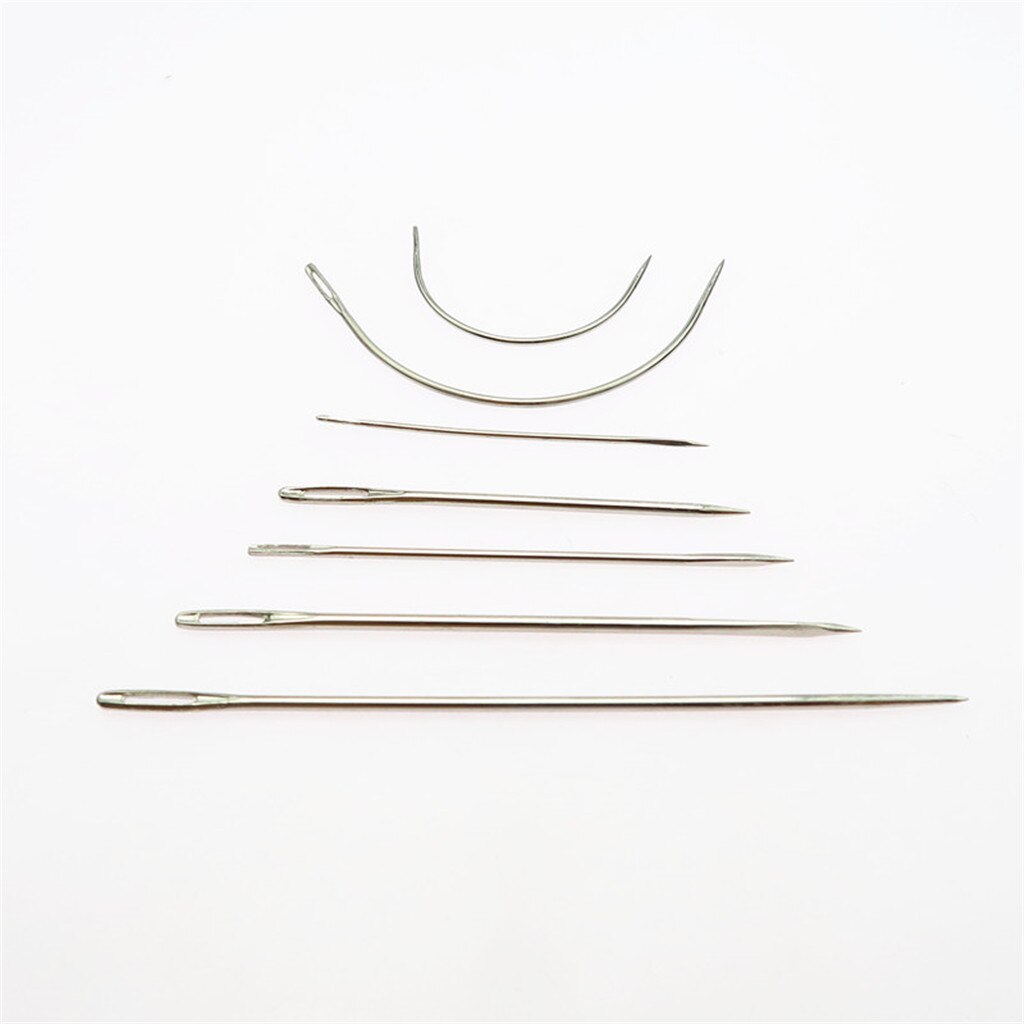 12 Pieces/Set Leather Waxed Thread Sewing Thread Needles Stitching Tools Kit