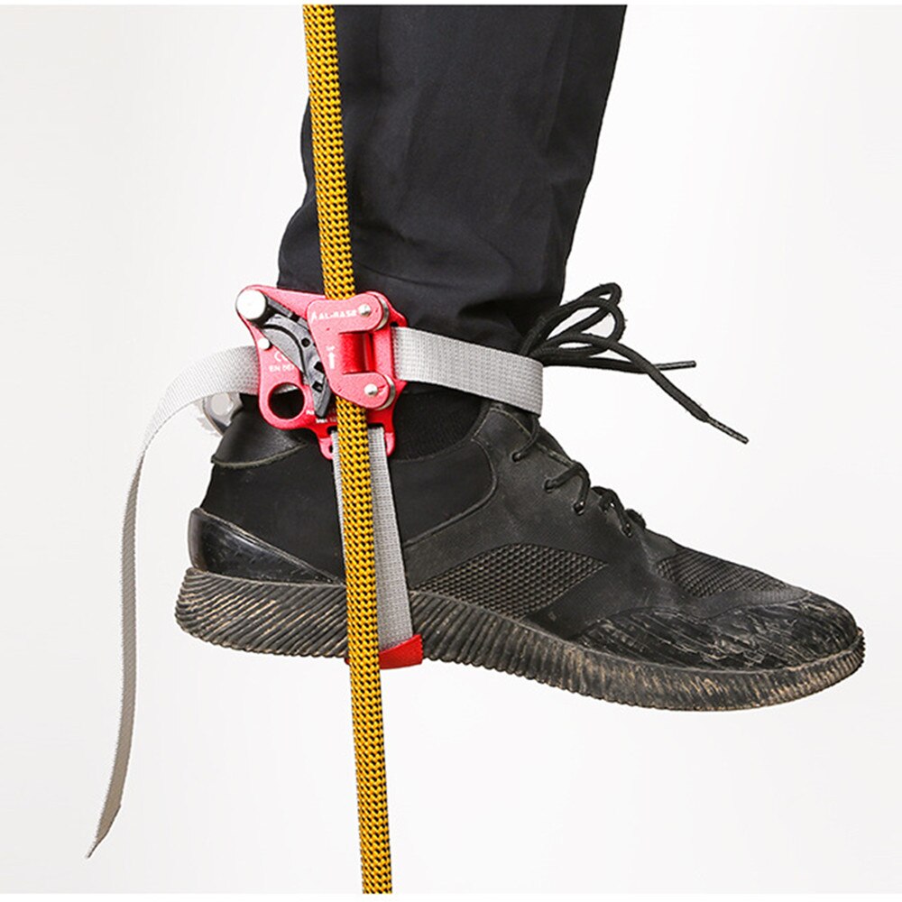 AL-NASR Outdoor Foot Ascender Rock Climbing Riser Mountaineering Equipment Rope Access Climbing Feet Ascender
