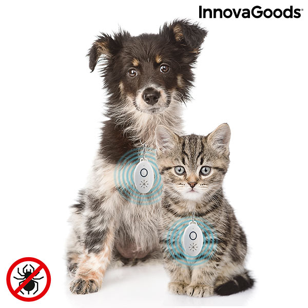 Oplaadbare Ultrasound Parasiet Repellent Voor Huisdieren Petrep Innovagoods