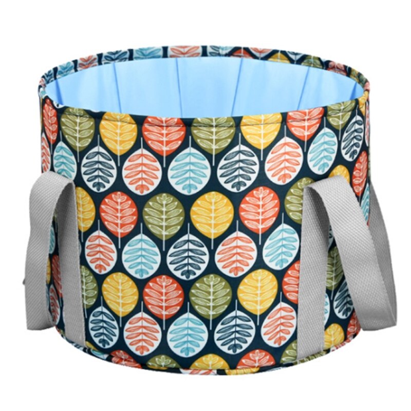 Collapsible Foot Bath Basin Portable Feet Bath Spa Tub Folding Water Bucket: 3