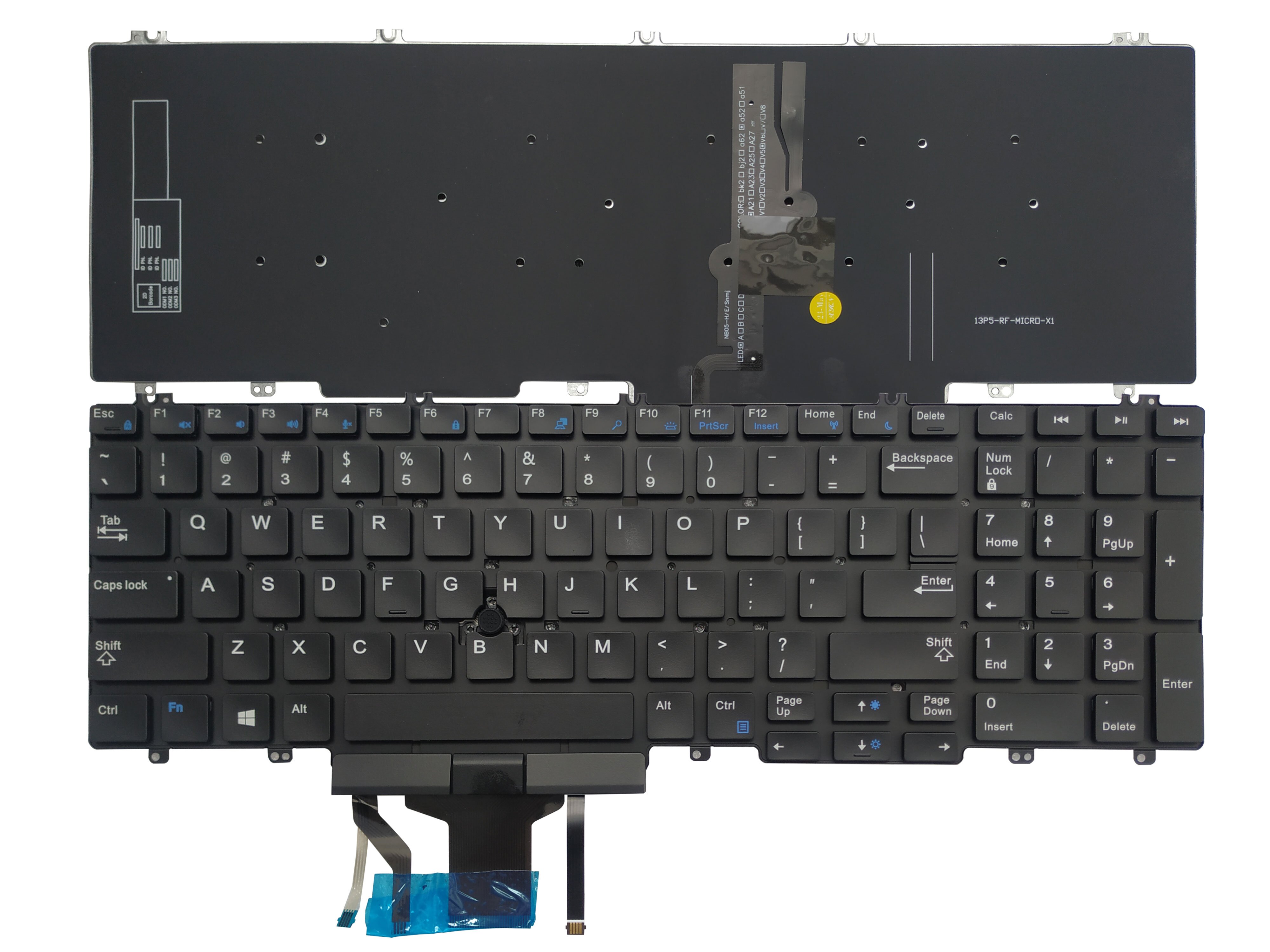 Nieuw Voor Dell Precision 3500 3501 3540 3541 Latitude 5500 5501 5510 5511 Us Keyboard Met Pointing Stick 0M25NK PK132FA1B01