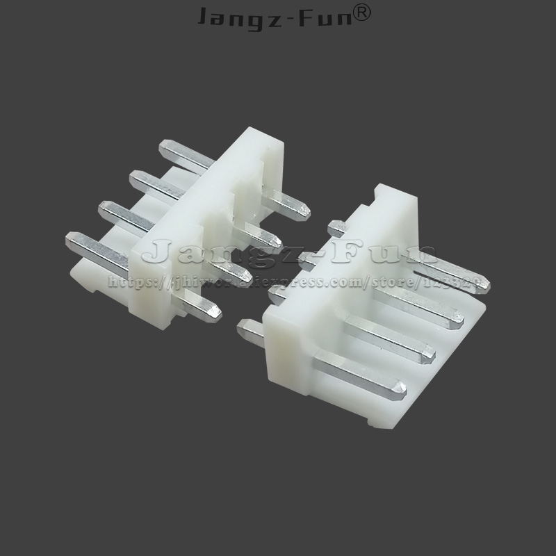 50pcs 4P VH 3.96 Plug 3.96mm VH3.96 4 Pin JST Molex Male Female Housing Header Electric Cable Electrical Wire Connector: Dark Grey