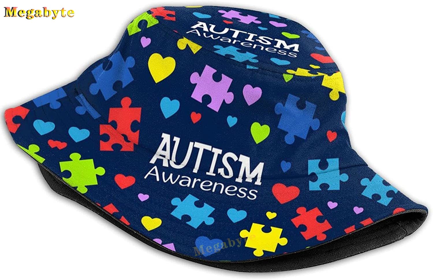 Autism Bucket Hats Autism Awareness Fishman Hat Summer Travel Beach Sun Hat Outdoor Fisherman Cap