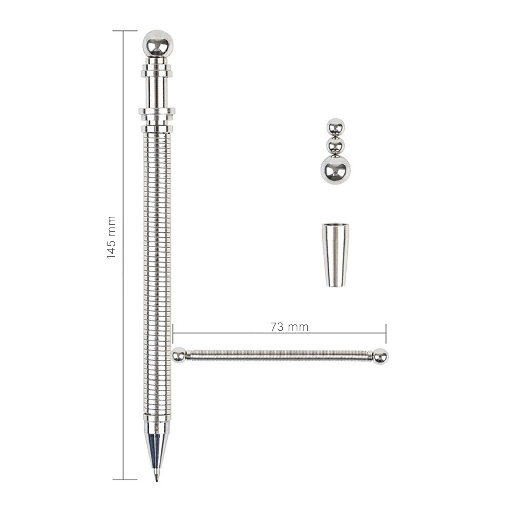 Funny Metal Decompression Pen Multi-Function Decompression Magnetic Pen Ballpoint anti-stress toys