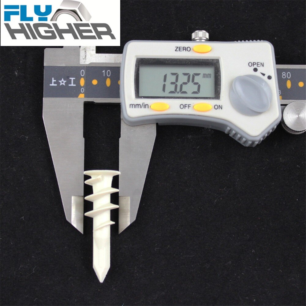 13x42 Nylon Plasterborad Easy Anchor /Self-Drilling Drywall Anchor / Speed plugs 100pcs/box