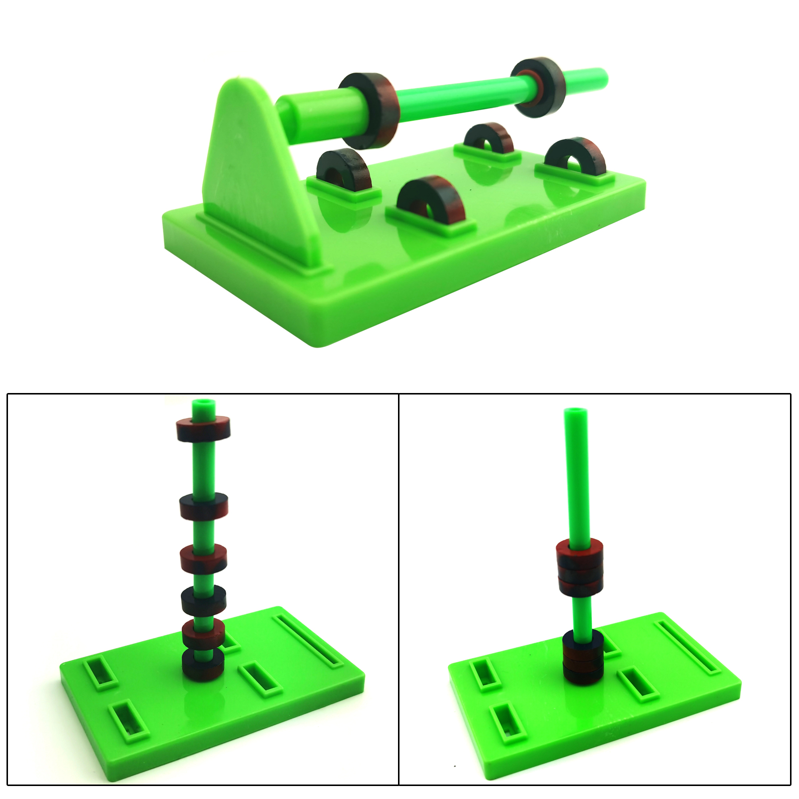 Experimento físico de ciencia, suspensión de levitación magnética casera, materiales DIY, kit educativo para el hogar y la escuela para niños y estudiantes