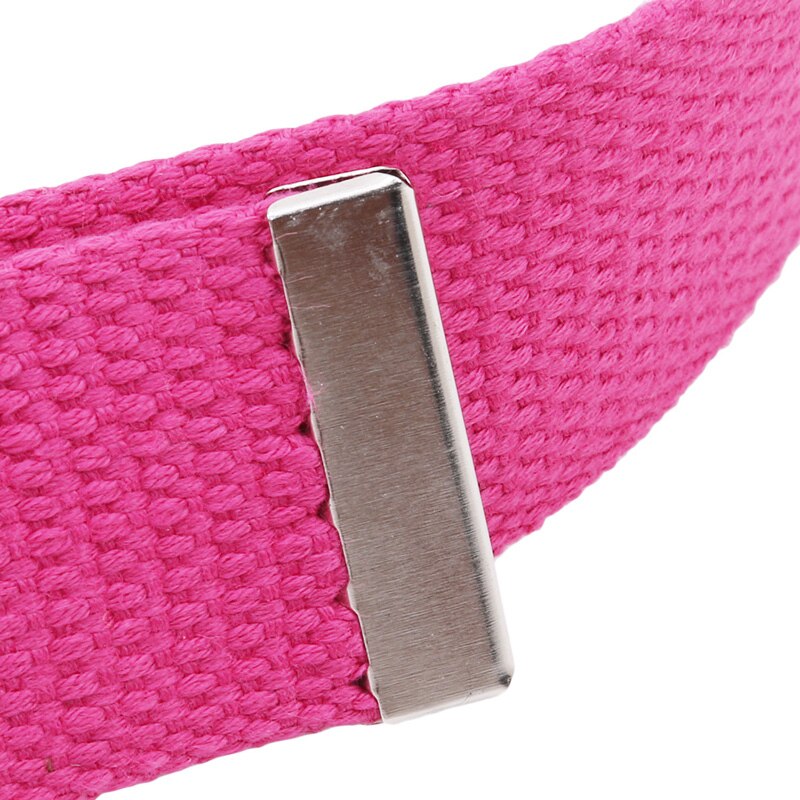 Casual Unisex Canvas Stof Riem D Ring Gesp Webbing Taille Band Casual Jeans Riem 5 Kleuren Cinturones Hombre