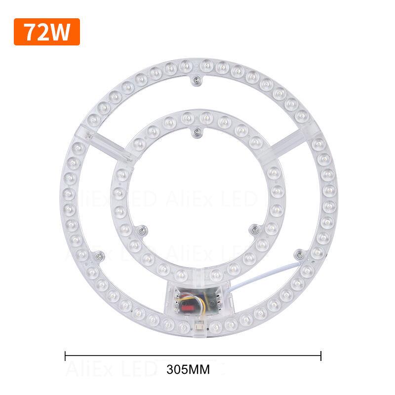 12W 18W 24W 36W 48W 72W 220V 240V Led Plafond Lamp Panel lamp Vervanging Chip Bron Lont Remould Led Hoge Helderheid Verlichting: 72W Cold White