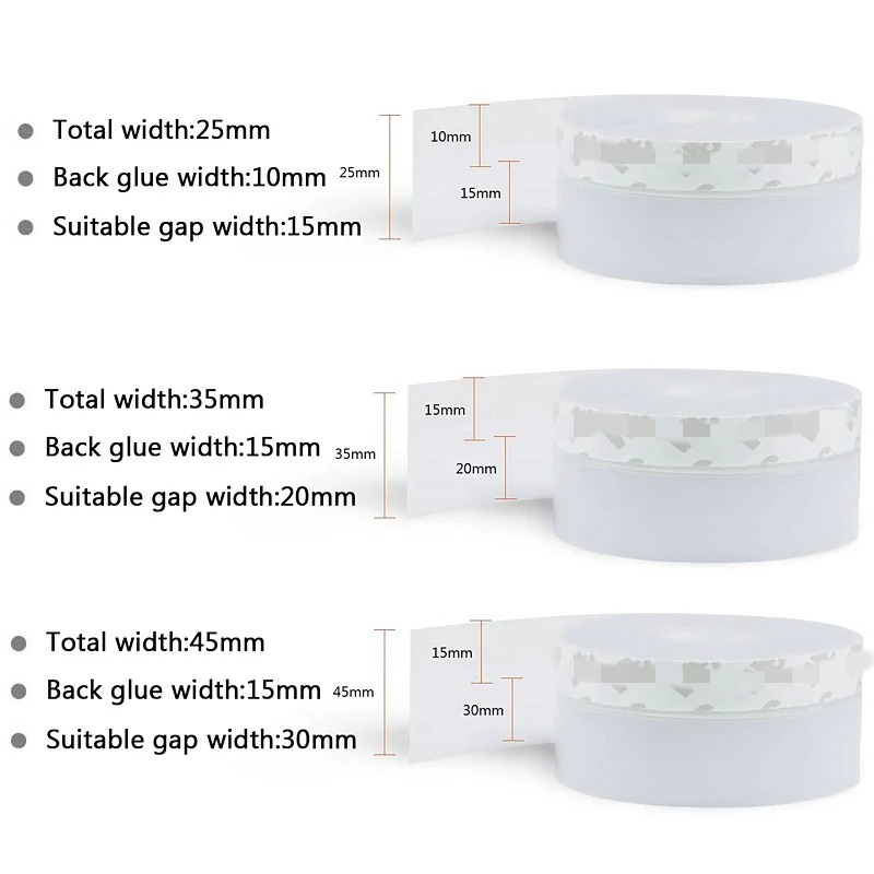 Bande d'étanchéité en caoutchouc pour bas de porte, 5M/10M, pour fenêtre météo, coupe-vent, anti-poussière, auto-adhésive, pour porte et pare-brise