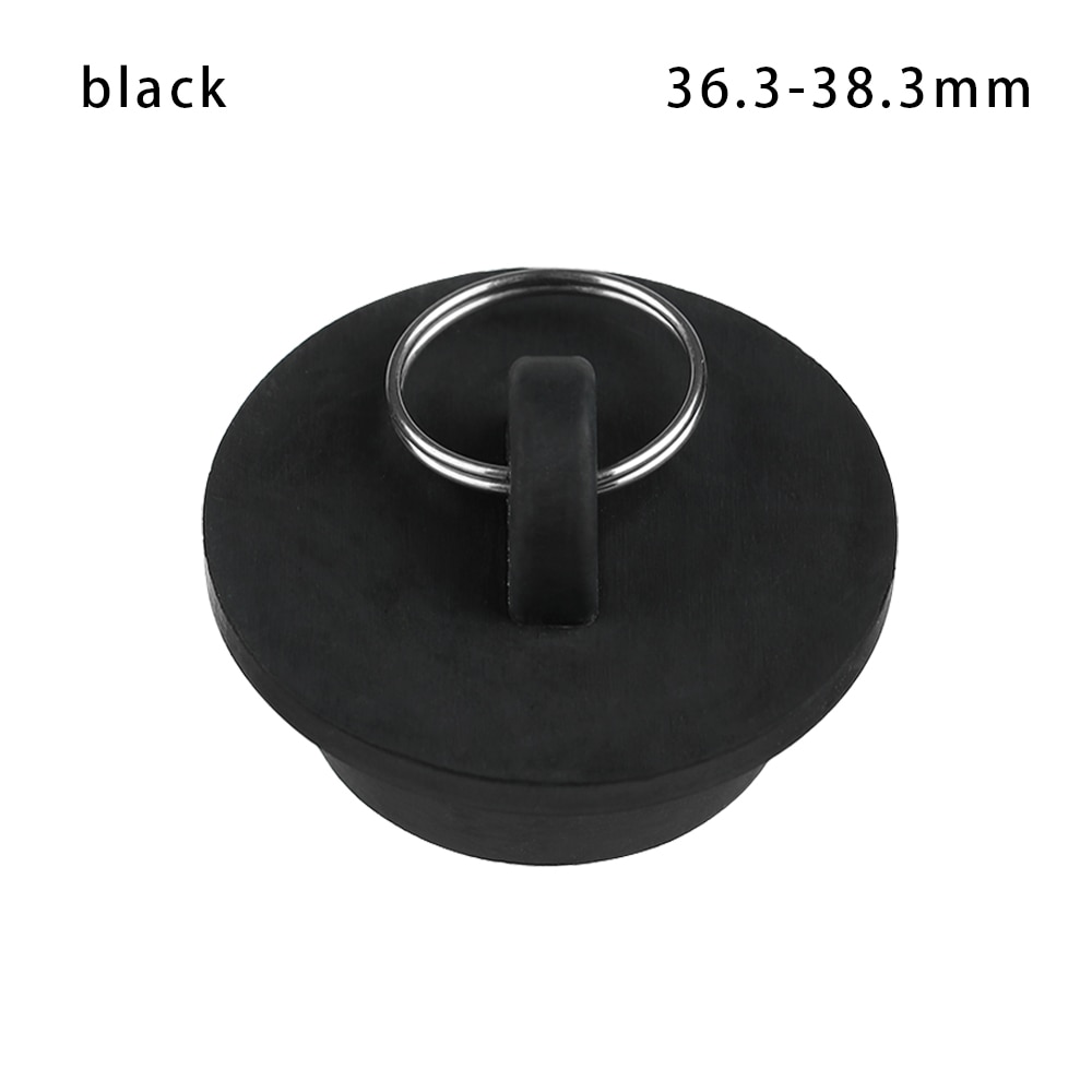 Rubber Lekkage-Proof Washroom Keuken Bad Stopper Ronde Floor Riool Drain Plug Sink Bad Drainage Cover Badkamer Benodigdheden: Rood