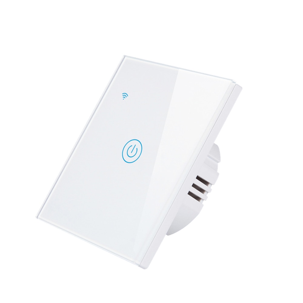 ATHOM Homekit No Neutral Needed WiFi EU Standard Smart Switch Touch Key Siri Voice Control