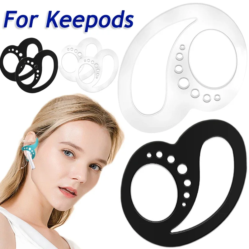 Soft Silicone Ear Hook Protective Sleeve Earbuds Headphone Sport Headset Anti Earphone Holder Keeps Earbuds Secure