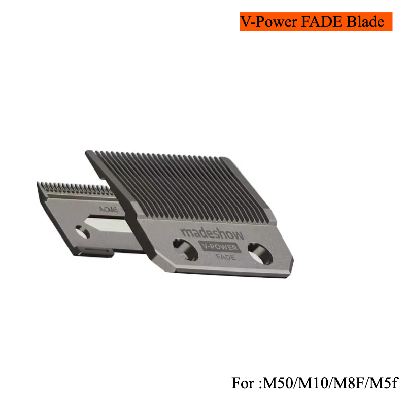 Madeshow M50 Origineel vervangend mes, V-Power FADE Blade Clipper Professionele trimmer Scheerapparaat Snijmes Hoofdaccessoires