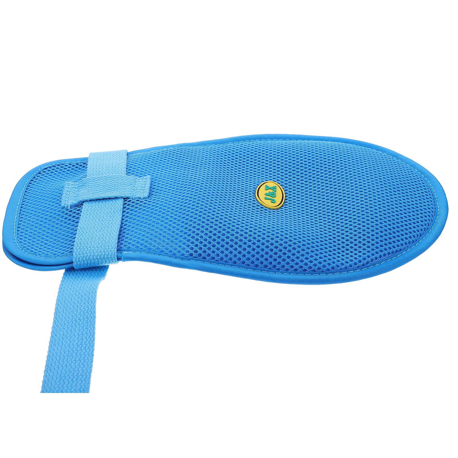 1pc Mitt for Dementia Elder Breathable Mesh Hand Protector: Sky-blue