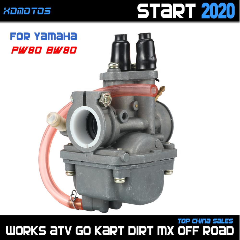 Carburateur pour Yamaha BW 80 PW 80 BW80 PW80 Y Zinger, pour Jianshe PY80, pièces de moto Trail Bike