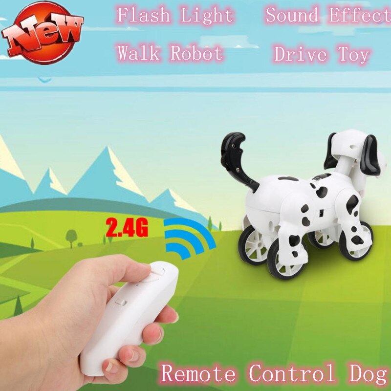 Barn lär leksak hög simulaiton hund fjärrkontroll rc robot hund leksak kan låta gå leker blinkande barn bästa leksak hund