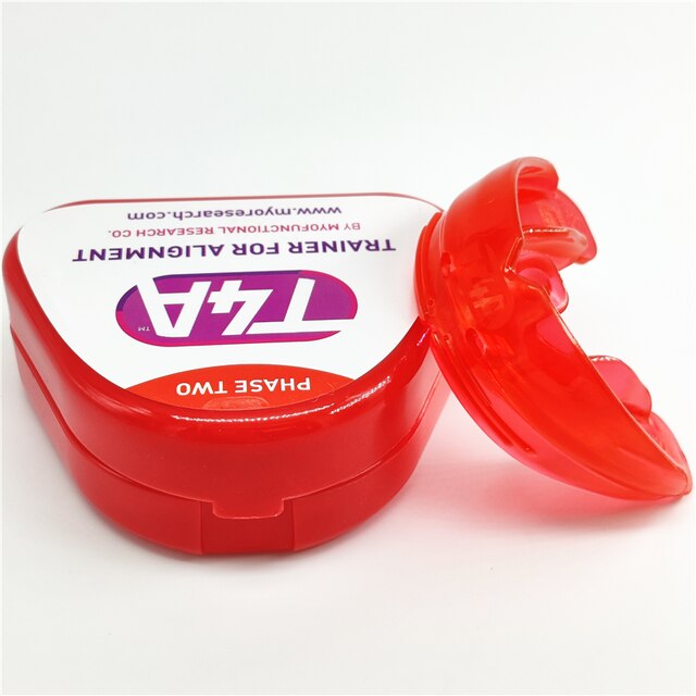 T4A Dental Orthodontic Teeth Trainer/Dental Teeth Alignment Retainer T4A/Myobrace Orthodontic Trainer T4A Phase II: t4a red phase 2