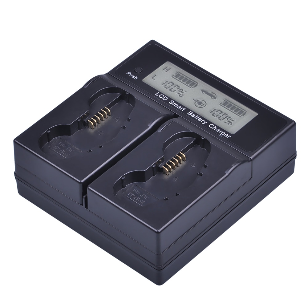 Cargador Dual para Nikon, EN-EL18, EN-EL18a, EN-EL18b, EN-EL18c, LCD, para Nikon D6, D5, D4S, D4, batería MH-26, EN-EL18, EN-EL18b