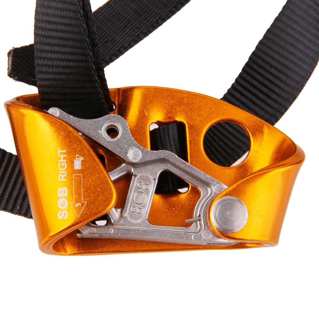 Rechtervoet Ascender Riser Rock Bergbeklimmen Apparatuur Klimmen Apparaat Anti-dropping Protector Klimmen Accessoire