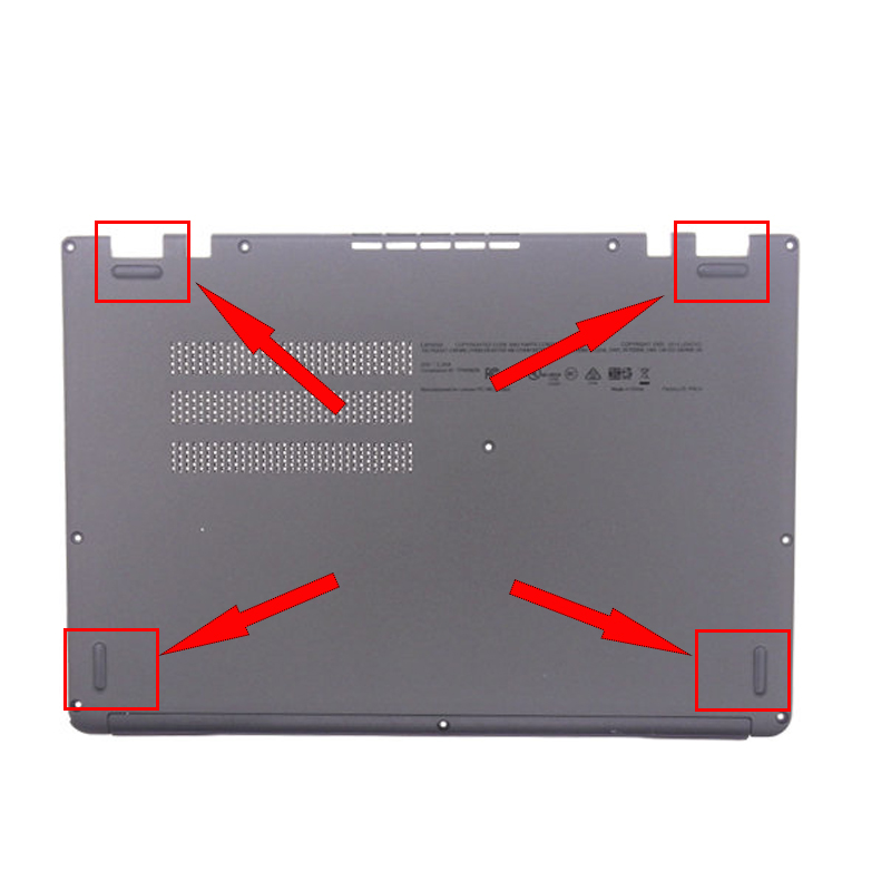 Coussinet de pied en caoutchouc pour ordinateur portable Lenovo, Thinkpad, yoga12, yoga s1