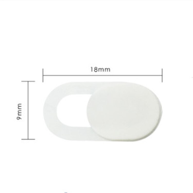 Olaf Webcam Cover Mobiele Telefoon Laptop Camera Metalen Anti-Gluren Cover Slider Telefoon Antispy Voor Ipad Tablet Lenzen Privacy sticke: 1Pcs-White