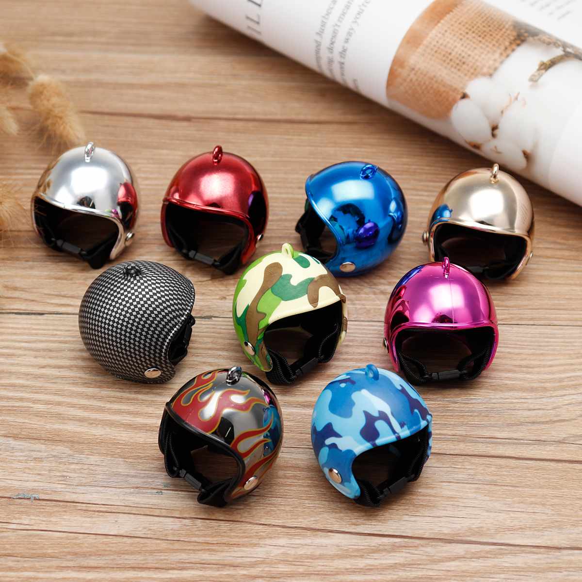 1PC Chicken Helmet Small Pet Hard Hat Bird Duck Quail Hat Headgear Chicken Helmet Bird Head Helmet Pet Supplies Outdoor Decor