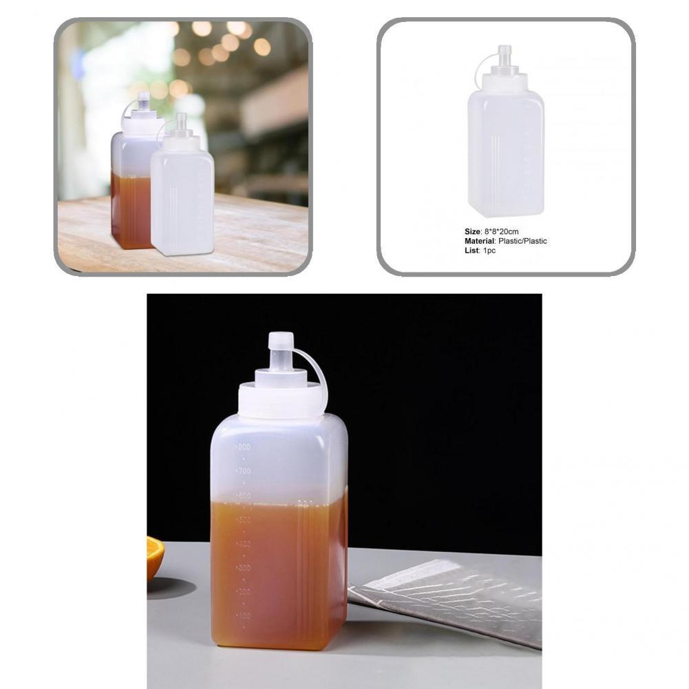 Easy Clean Safe Squeeze Squirt Bottle Large Capacity Condiment Bottles for Restaurant Condiment Bottle
