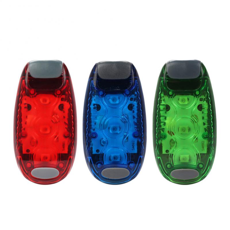 Bicycle Tail Light Multifunctional Outdoor Mini Warning Lights Backpack Light Helmet Light Running Warning Lights