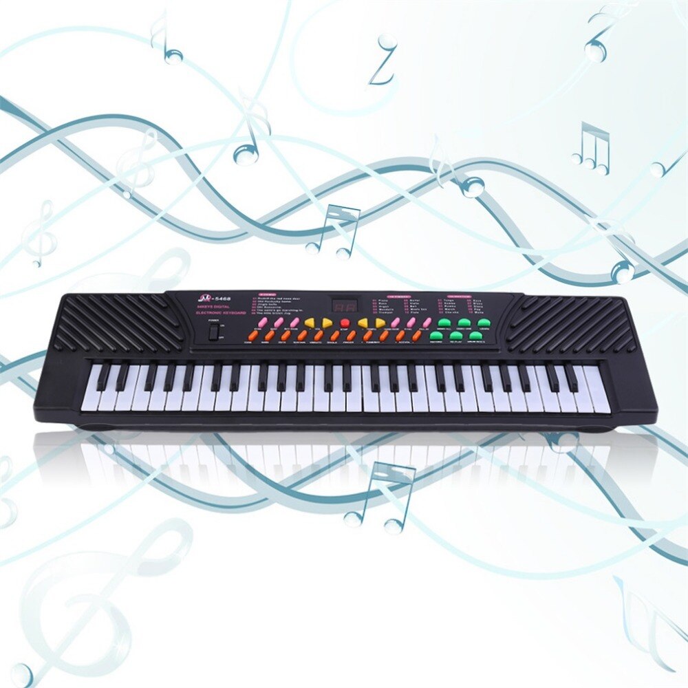 54 teclas de música teclado electrónico Piano con efectos de sonido-portátil para niños y principiantes, Us Plus