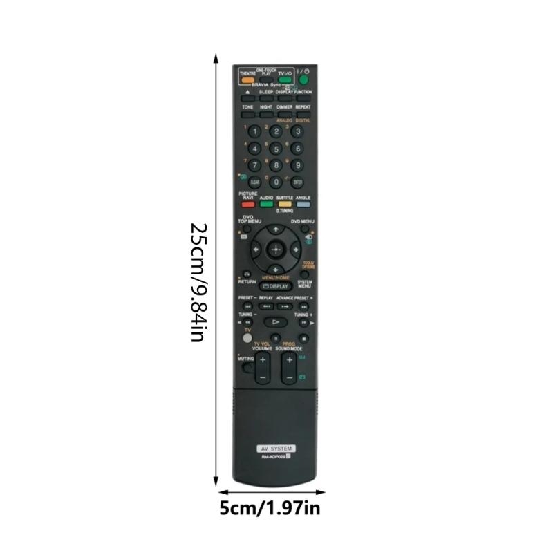31BA RM-ADP029 Remote Controller for DAV-F200 Home Theater Remote Control Feature High Sensitivity Button Designing