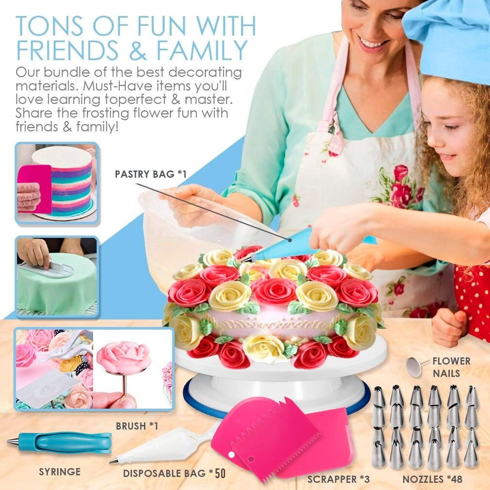 Angoily 3 Pièces Cake Dummies Ronds Mousse Modèles De Gâteau