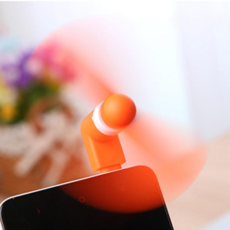 Bärbar mikro usb fläkt för android telefon power bank micro fläkt flexibel usb fläkt mini sommar cool fläkt barn kid