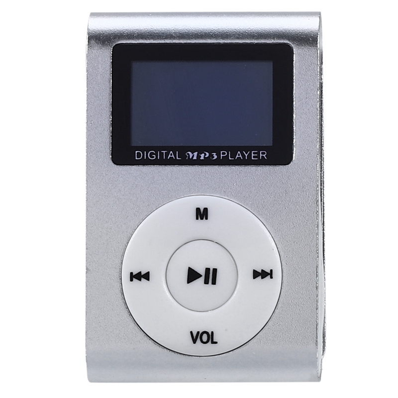 Mini Usb Clip MP3 Speler Video Screen Ondersteuning 32 Gb Micro-Sd Tf Card