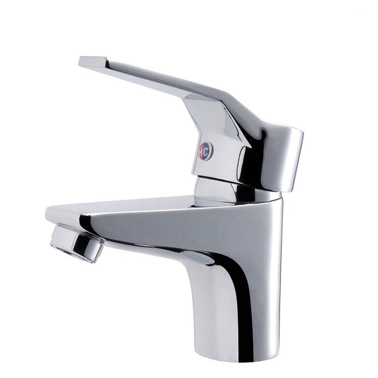 Zaoxi let at installere håndvaskarmaturer messing badeværelse håndvask håndvask armatur vandhane vask vandhane vandfald badekar blandebatterier  z161: Uden rør