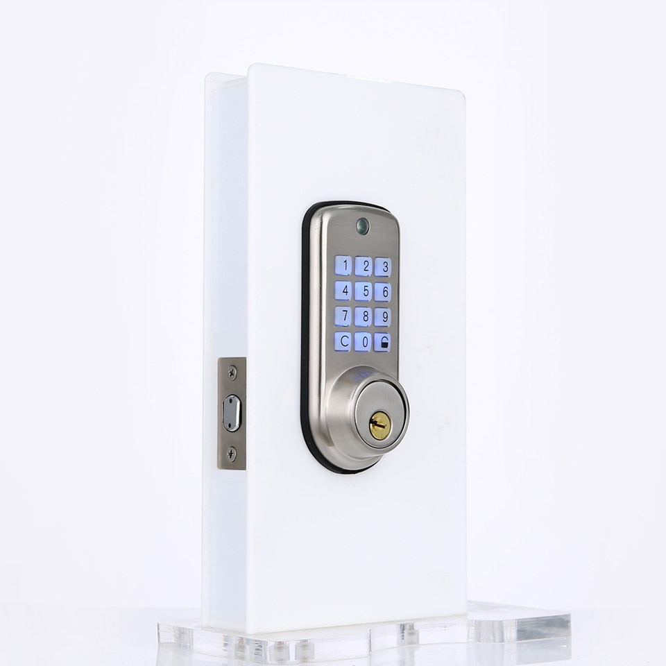 Electronic digital deadbolt lock