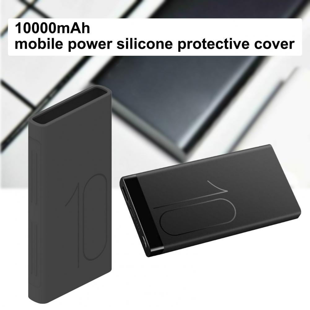 Niet-Giftige Siliconen Power Bank Beschermhoes Pouch Opbergtas Draagtas Voor Huawei Glory 10000Mah Power Bank AP09Q/S