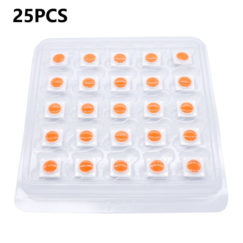 25Stck LED Anlage Chip AC220V 3W 5W 7W 9W 12W LED Kolben Keramik Anlage wachstum Lampe Für DIY Pflanze Licht Lampe Birne