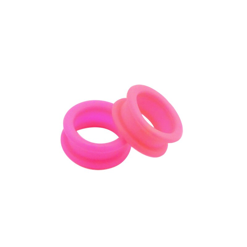 Salon Soft Silica Gel Hair Scissors Silicone Finger Rings Scissors Inserts Groomer Accessories Handle Rings for Barber Shears: Pink