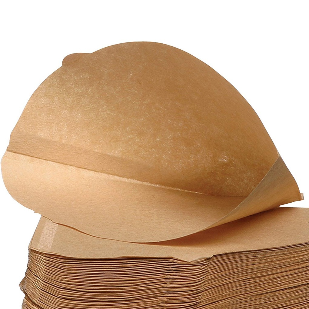 40PCS Cone-Shape Coffee Filter Paper 1-2 Cone Cup Dripper Coffee Filters Cups Espresso Coffee Drip Tools Paper Filters