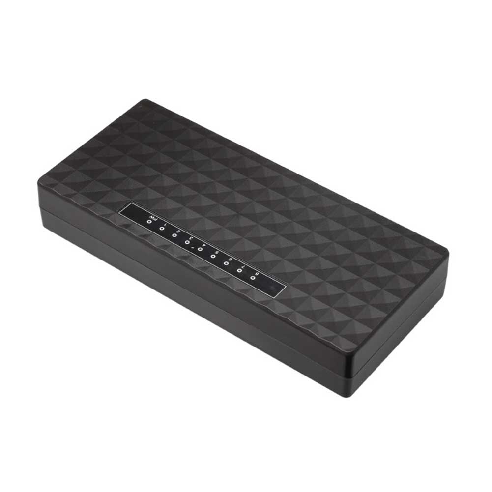 Hub Network Gigabit LAN 1000 Mbps Unmanaged Self Adaptive Desktop Home Full Duplex 8 Port RJ45 Sturdy Splitter Ethernet Switch