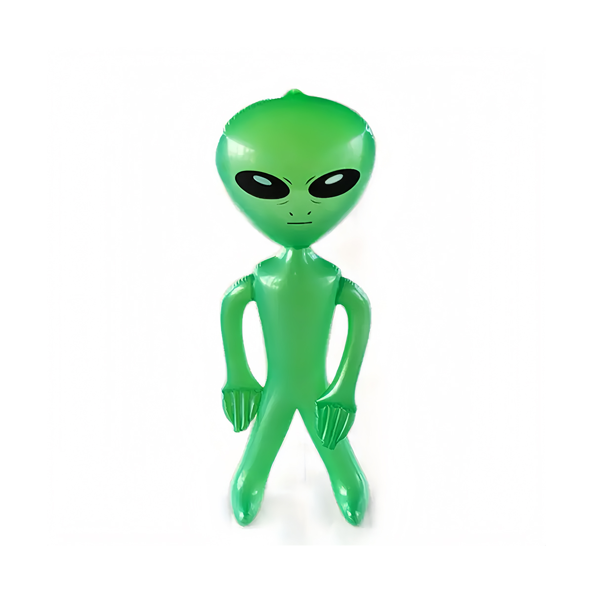 Cross-border spot inflatable alien doll, Halloween bar decoration toy, cartoon air model inflatable alien: L / green